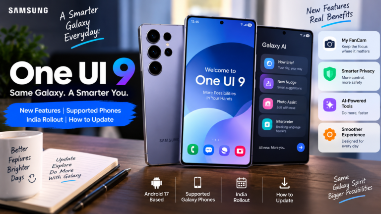 Samsung One UI 9 update India new features and supported Galaxy phones