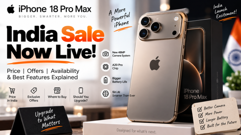 iPhone 18 Pro Max India sale price offers and features