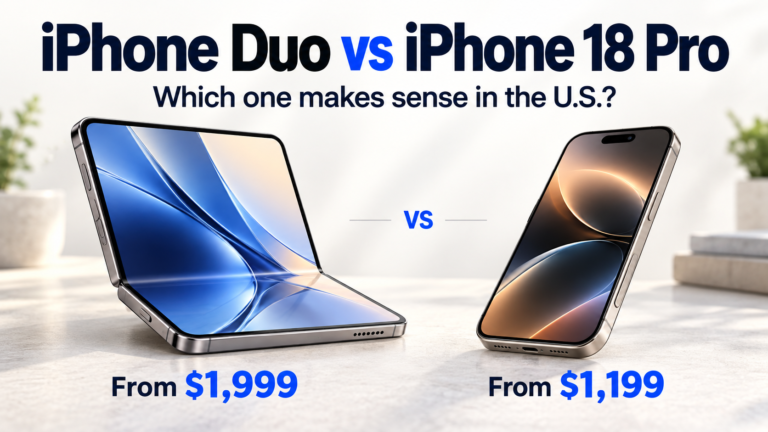 iPhone Duo vs iPhone 18 Pro